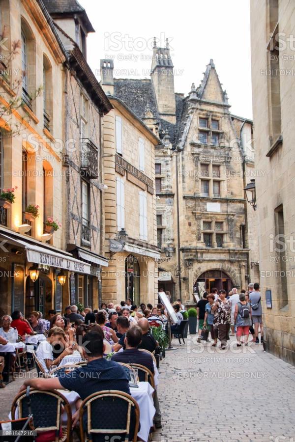 Apartment Fontaine De L'Amour Sarlat-la-Canéda Exteriör bild