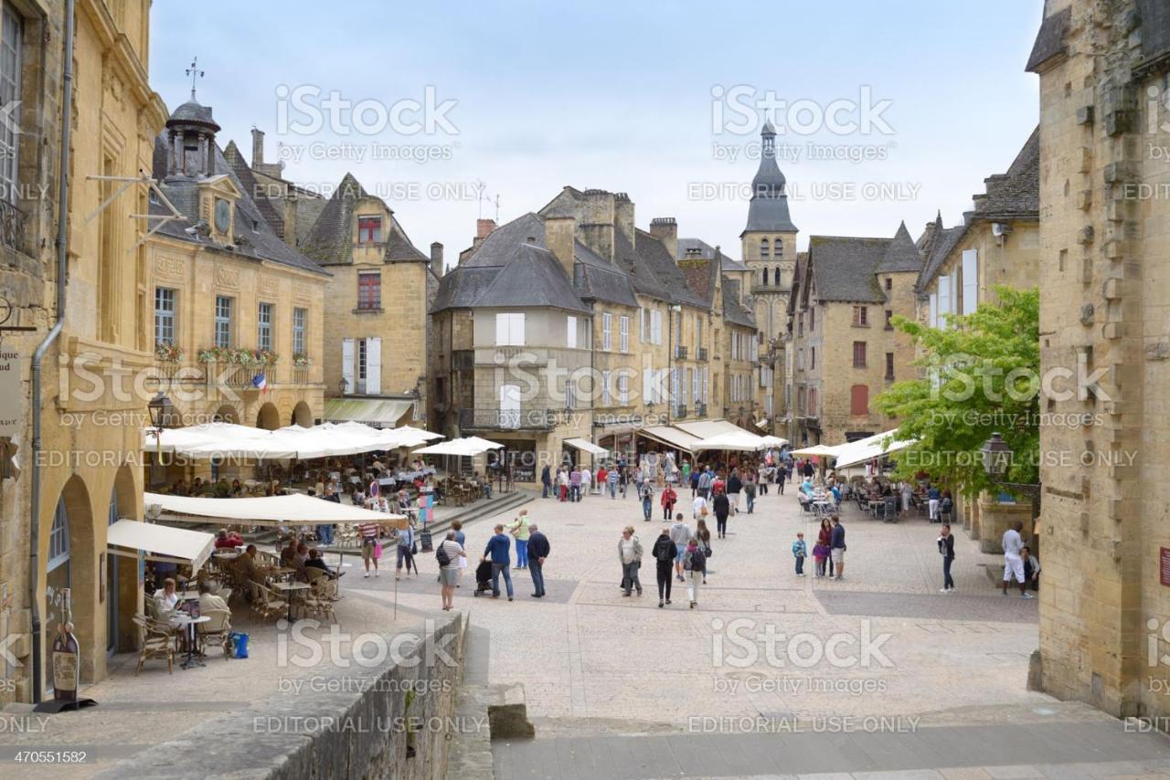 Apartment Fontaine De L'Amour Sarlat-la-Canéda Exteriör bild
