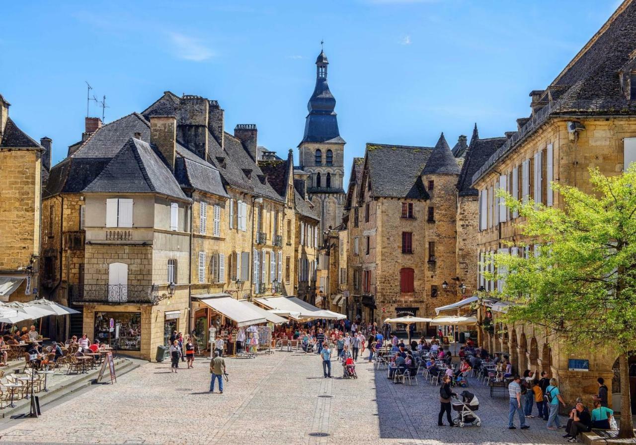 Apartment Fontaine De L'Amour Sarlat-la-Canéda Exteriör bild
